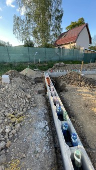 Zdění ztraceného bednění