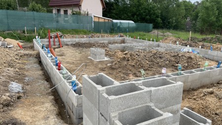 Stavba základové desky
