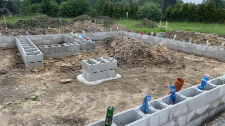 Stavba základové desky